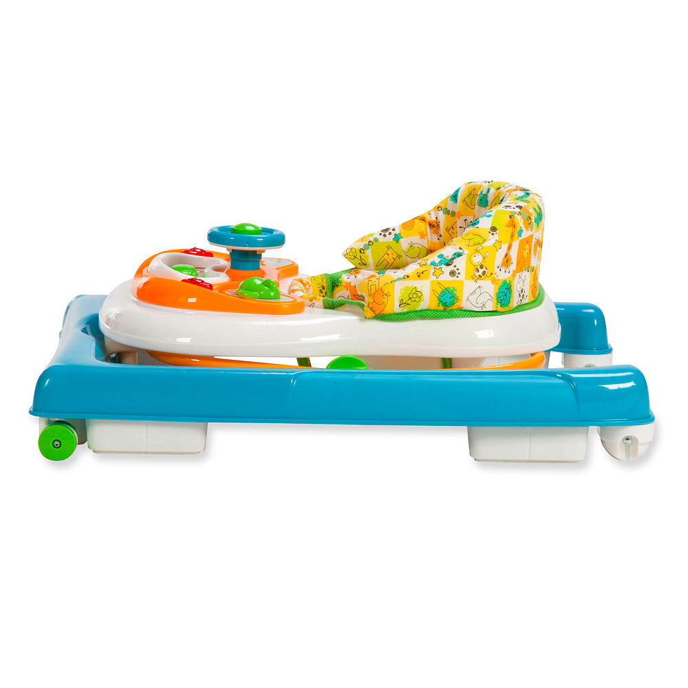 Andador Buggy – 3 Alturas, Bandeja Musical e Antiquedas