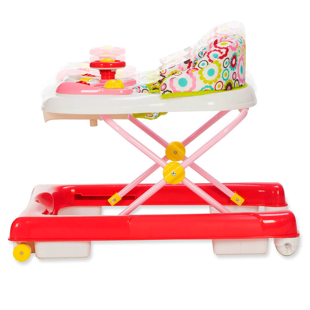 Andador Buggy – 3 Alturas, Bandeja Musical e Antiquedas
