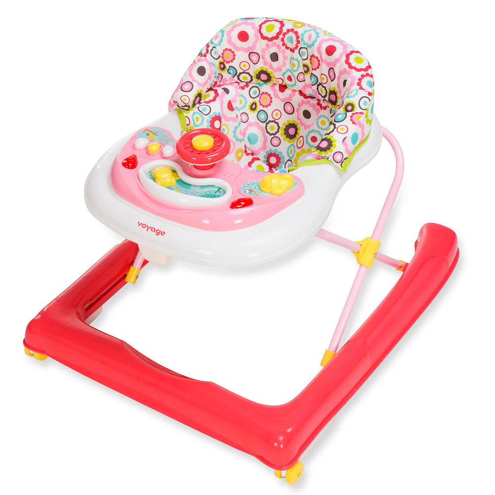 Andador Buggy – 3 Alturas, Bandeja Musical e Antiquedas