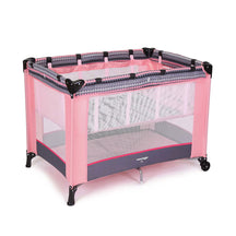 Berço Portátil Fit – 2 Alturas, Mosquiteiro e Rodas