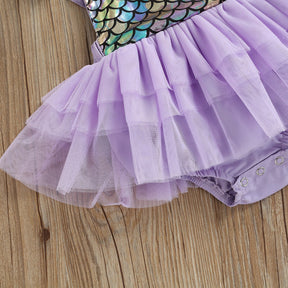 Body Infantil Feminino Sereia