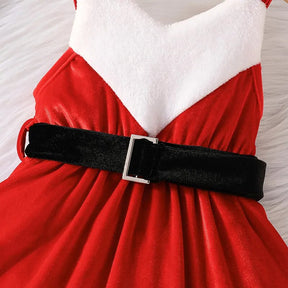 Vestido Infantil Natal Cintinho