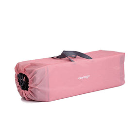 Berço Portátil Fit – 2 Alturas, Mosquiteiro e Rodas