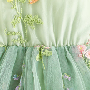 Vestido Infantil Lacinho Tule