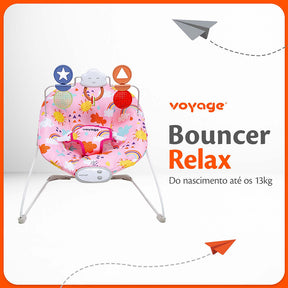 Cadeira de Descanso Bouncer Relax com Brinquedo