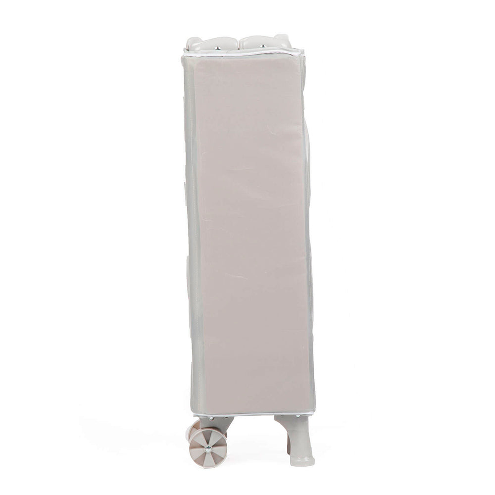 Berço Portátil Fit – 2 Alturas, Mosquiteiro e Rodas