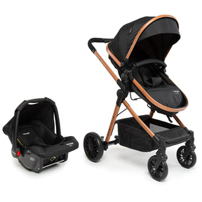 Travel System Prestige Duo ( Conjunto de Carrinho + Bebê Conforto) com Assento Removível
