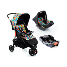 Travel System Delta Trio Pro ( Conjunto de Carrinho + Bebê Conforto + Base para Auto)